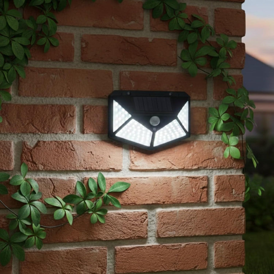 100 LED Solar Motion Security Light  2