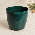 Glossed Christmas Tree Pot  4