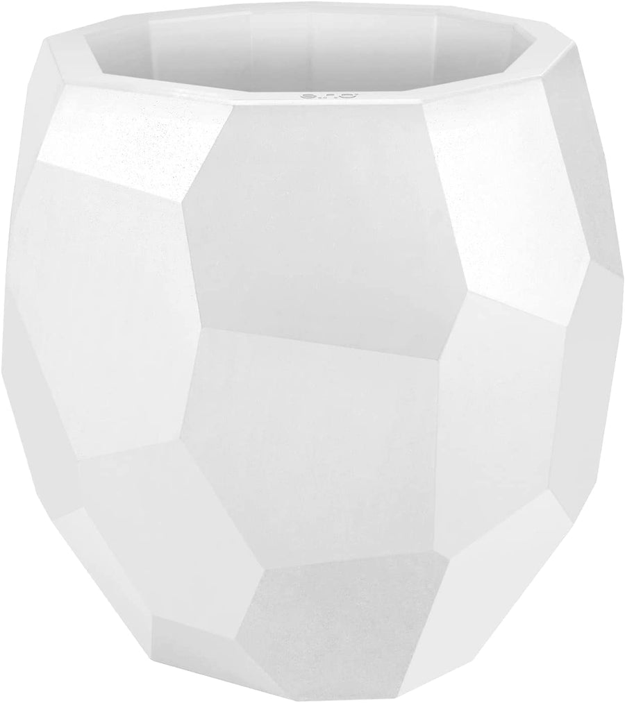 Elho Pure Edge 40cm White Plant Pot Elho Pure Edge 40cm White Plant Pot image1 2