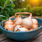 Mixed Onion Sets & White Garlic Bulb Bundle  2