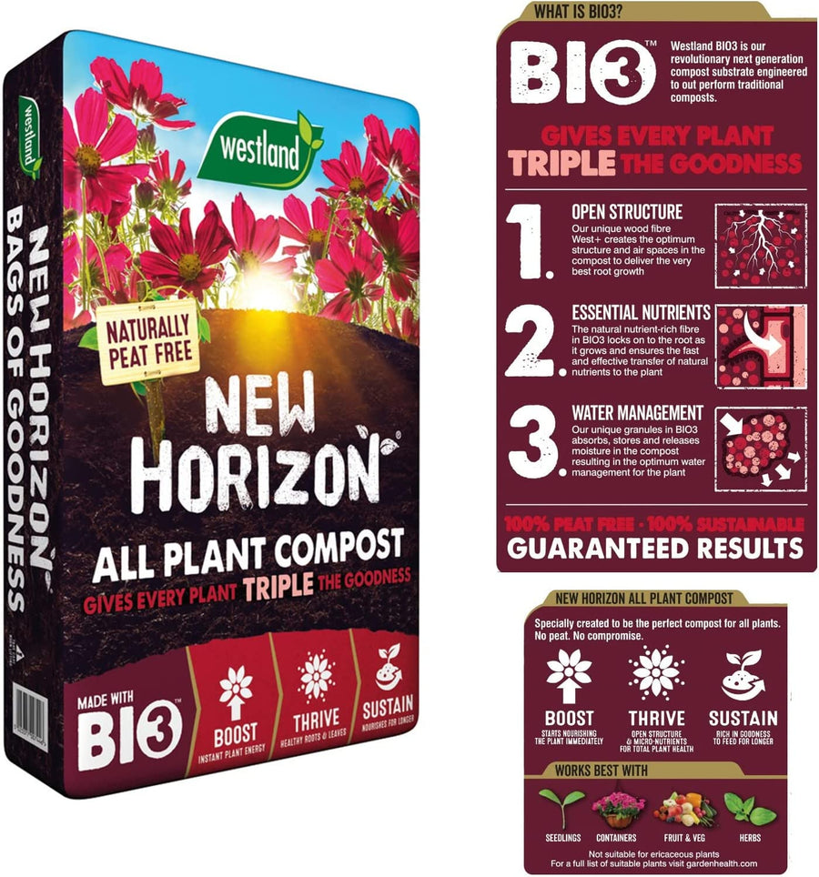 Westland Bio3 New Horizon All Plant Compost Westland Bio3 New Horizon All Plant Compost image1 1