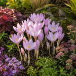 Colchicum Waterlily Lilac Spring Bulbs  2