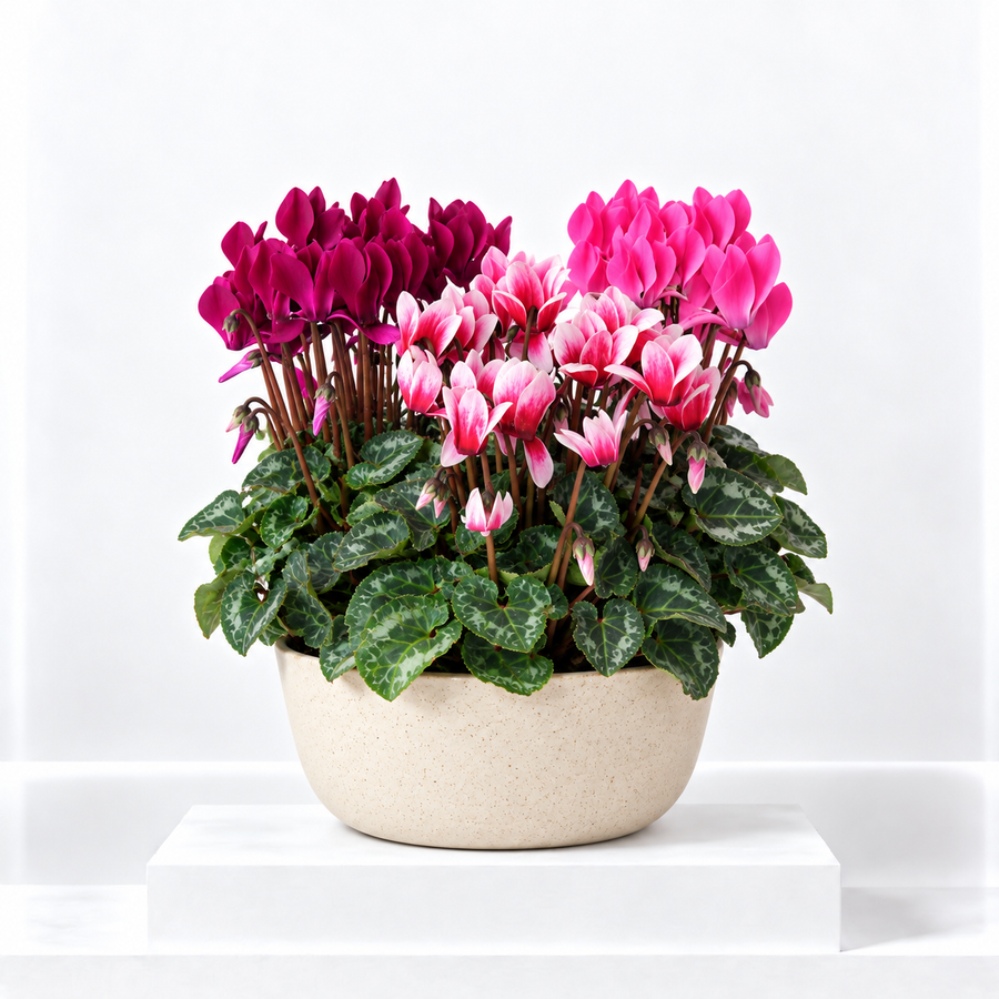 Cyclamen Carnaval Trio  1