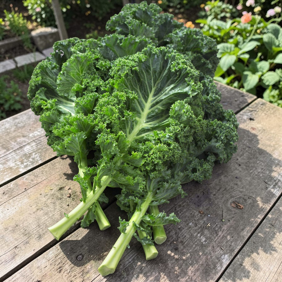 Dwarf Green Curled Kale  2