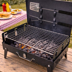 Folding Charcoal BBQ Grill with Accessories  2