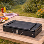 Folding Charcoal BBQ Grill with Accessories  3