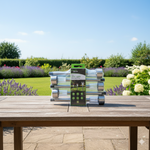 Stainless Steel Solar Garden Lights 5 Set  4
