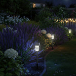 Stainless Steel Solar Garden Lights 5 Set  2