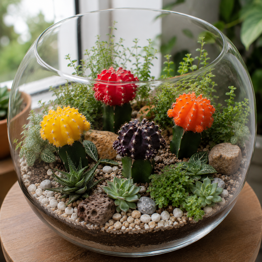 Gymnocalycium Mihanovichii Moon Cactus  2
