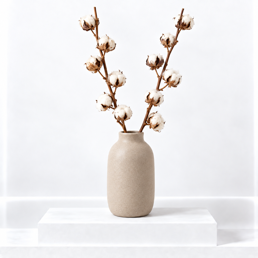 Natural Dried Cotton Stems  1