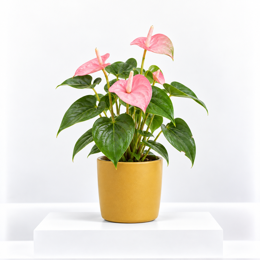 Pink Flamingo Lily Anthurium Plant  1