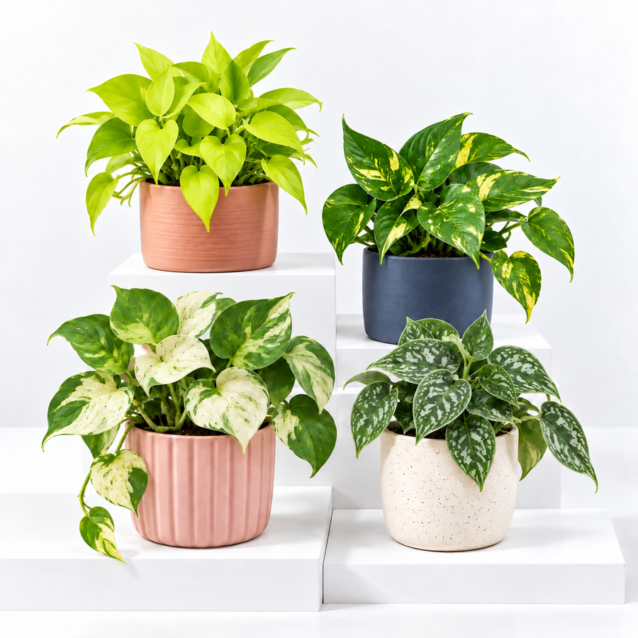 Devil's Ivy Mixed Pothos Collection  1