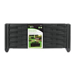 Rattan Effect Plastic Raised Bed  1