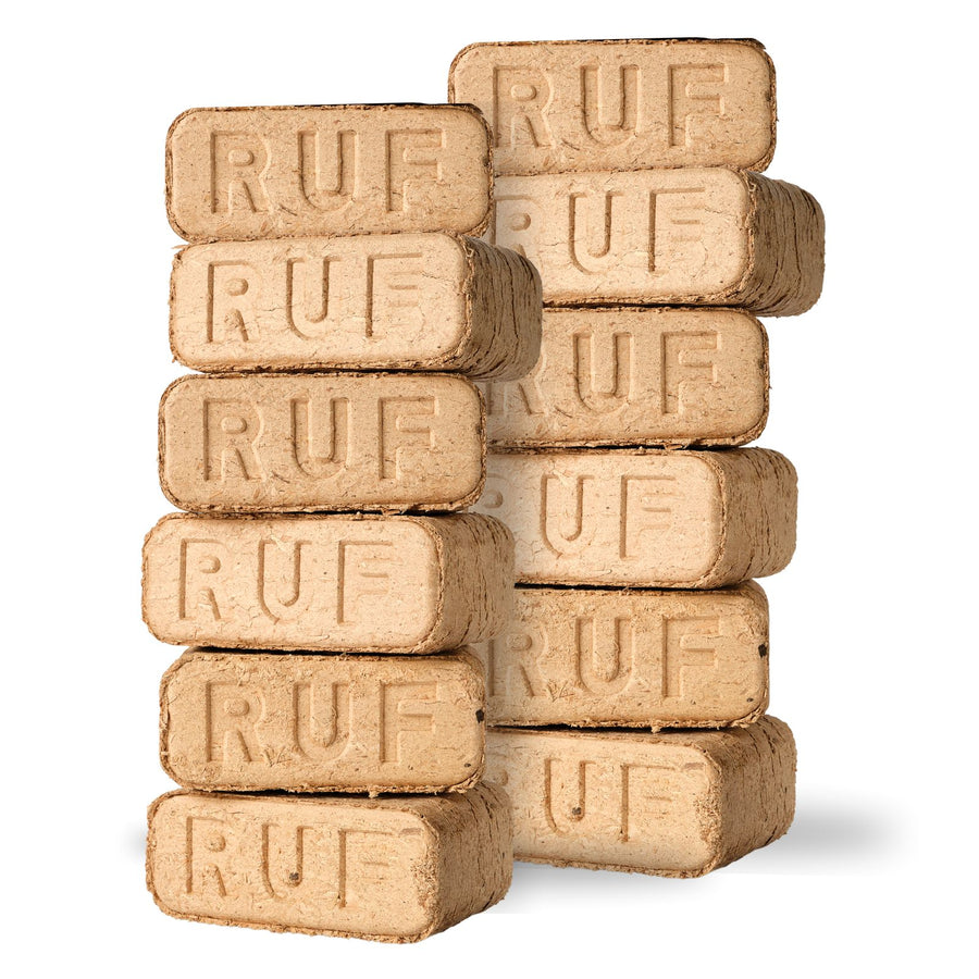 RUF Briquettes kindling listing imagery - PRODUCT IMAGES ruf 12 1