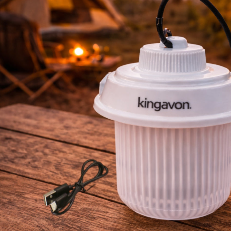 USB Rechargeable Vintage Style Camping Lantern  4