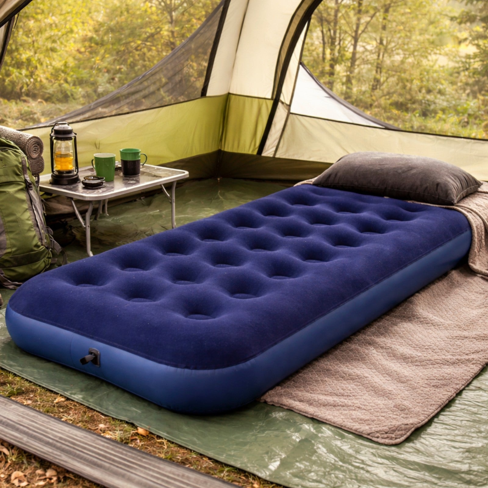 Inflatable Single Mattress | Portable Air Bed