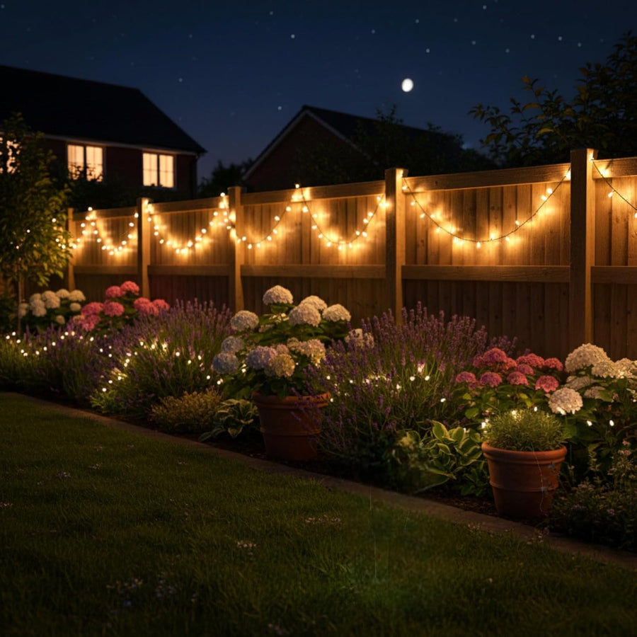 Solar LED String Lights 100 Bulbs  1