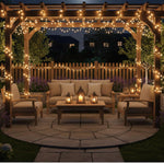 Solar LED String Lights 100 Bulbs  3