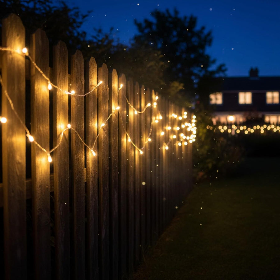 Solar Wire 100 LED Firefly Lights  3
