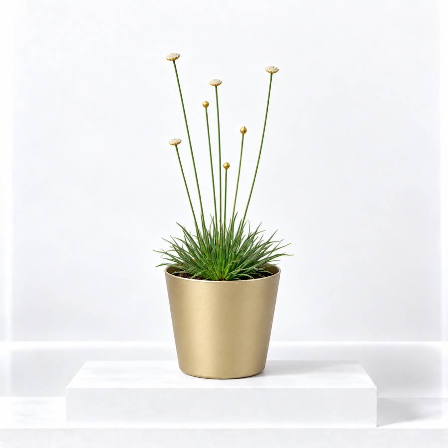 Syngonanthus Mikado with Gold Pot Cover  1