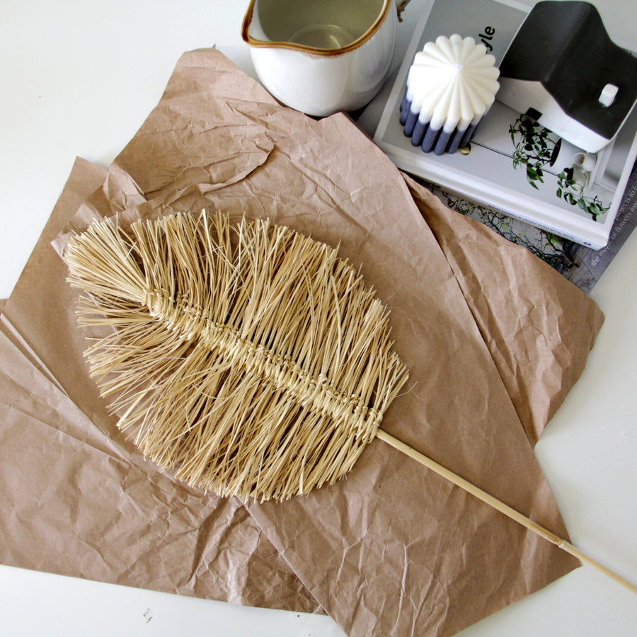 Dried Cream Boho Palms - 5 Stems bohopalm4 4