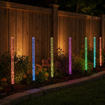 Set of 8 Solar Bubble Pathway Lights  3