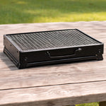 Folding Charcoal Tabletop BBQ Grill  4