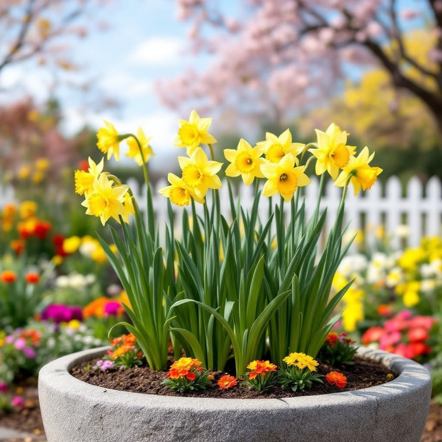 Mini Daffodil Plants - Narcissus Tete a Tete  2