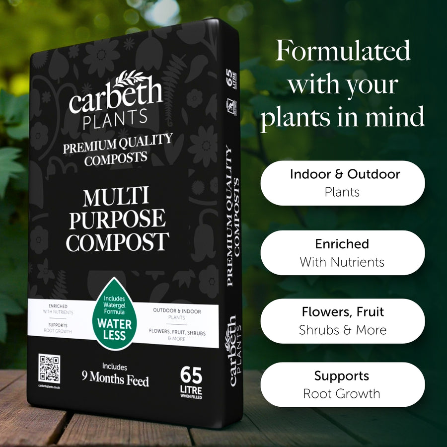 Multi Purpose Compost With 9 Months Feed - Water Less Formula  2