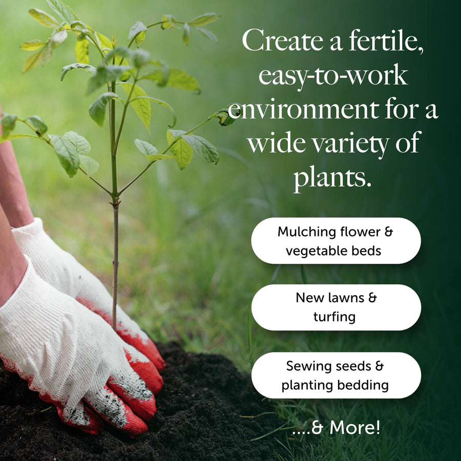 Irish Moss Peat Soil Improver - With 12 With Vital Nutrients For Plants  7