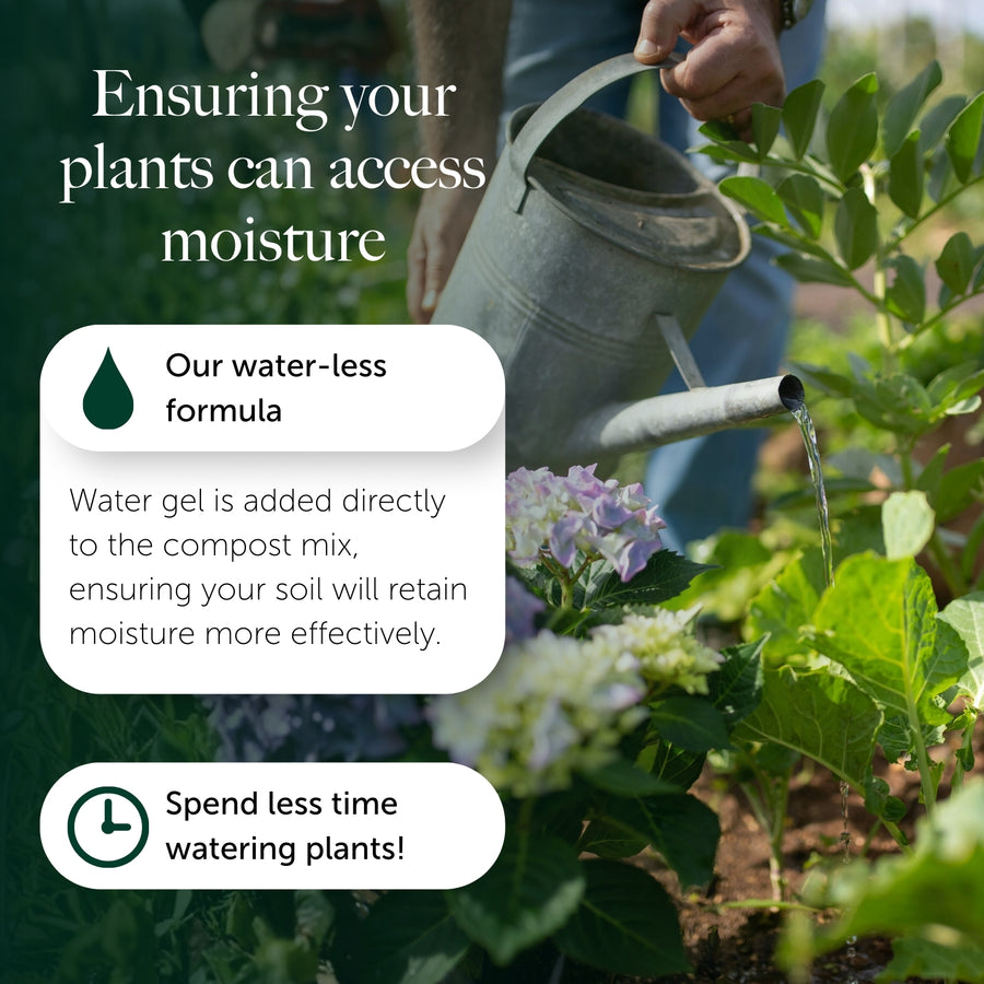 Perfect For Pots Compost With 9 Months Feed - Water Less Formula  2