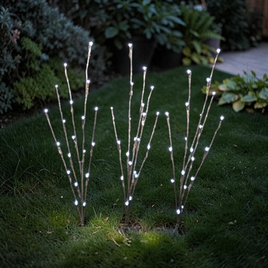 3 Twig Pathway White Lights  2