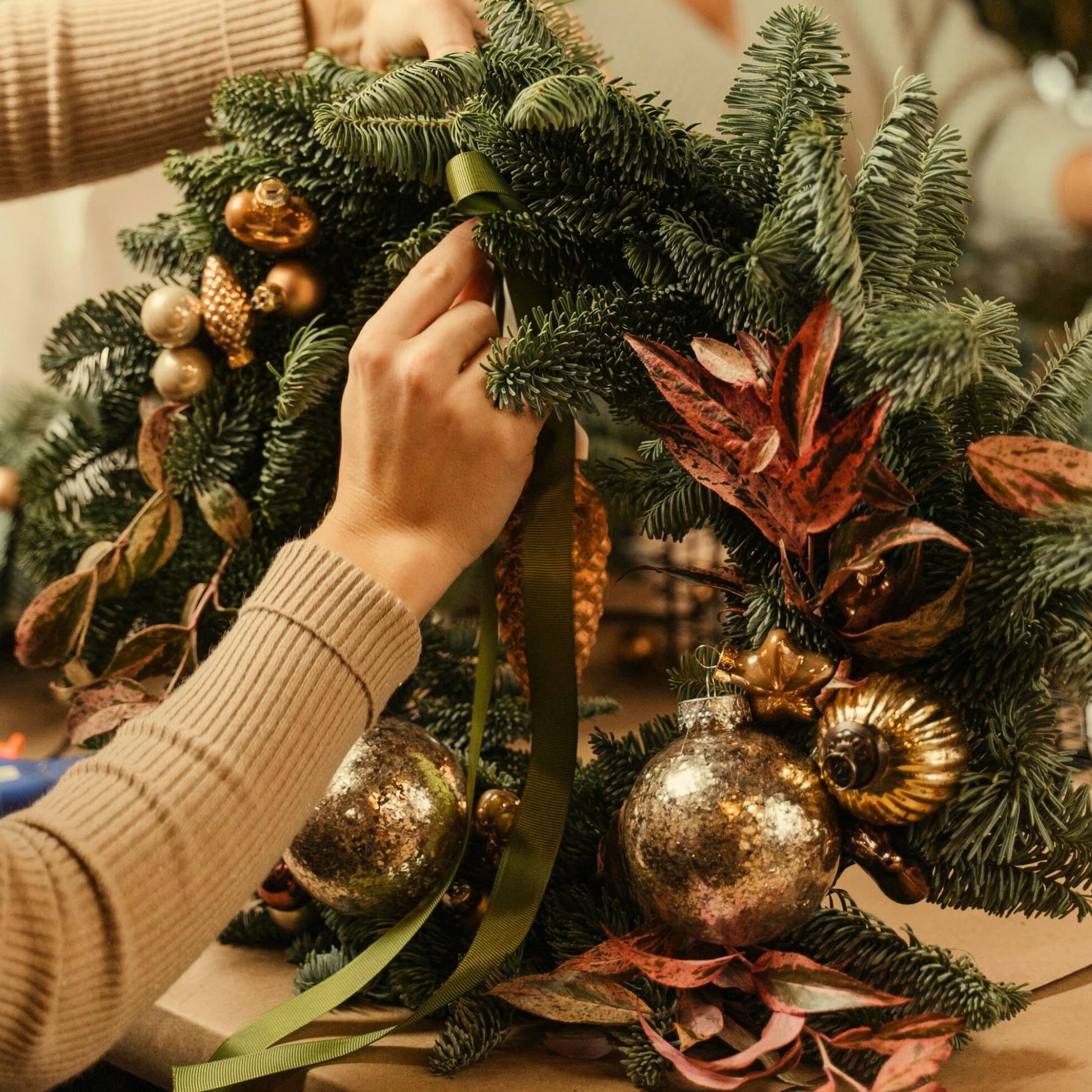 make your own wreath